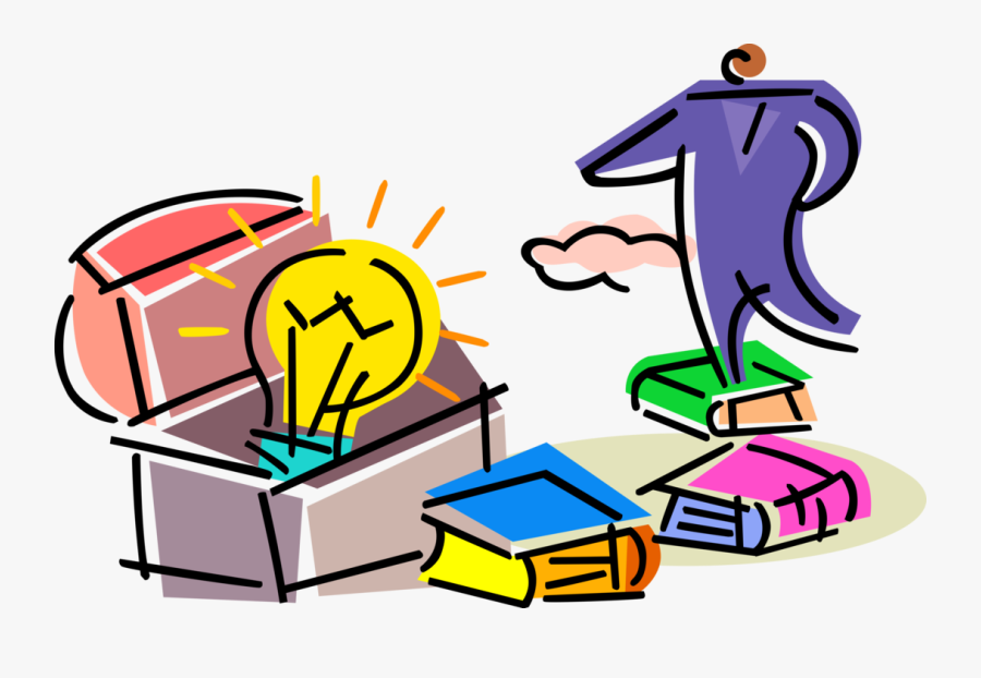 Lightbulb Clipart Invention - Treasure Chest Of Knowledge, Transparent Clipart