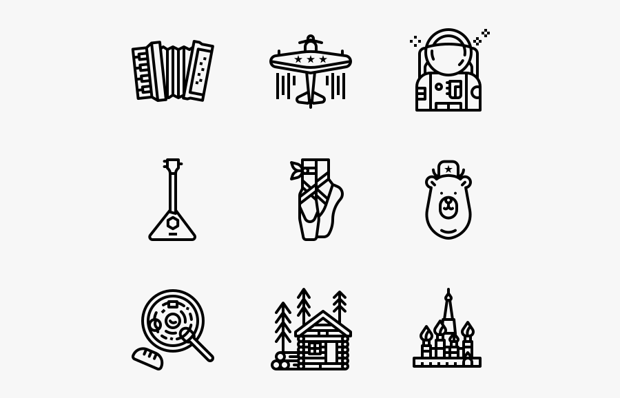 Russia, Transparent Clipart