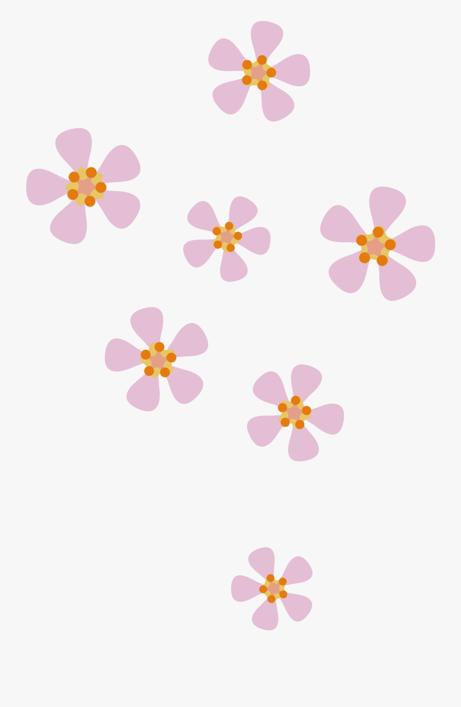 Peach Flower Clipart Peach Blossom - Peach Blossom Clip Art, Transparent Clipart