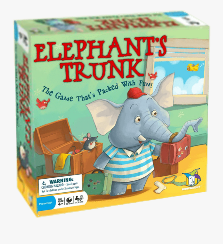 Transparent 3d Box Png - Elephant's Trunk Game, Transparent Clipart