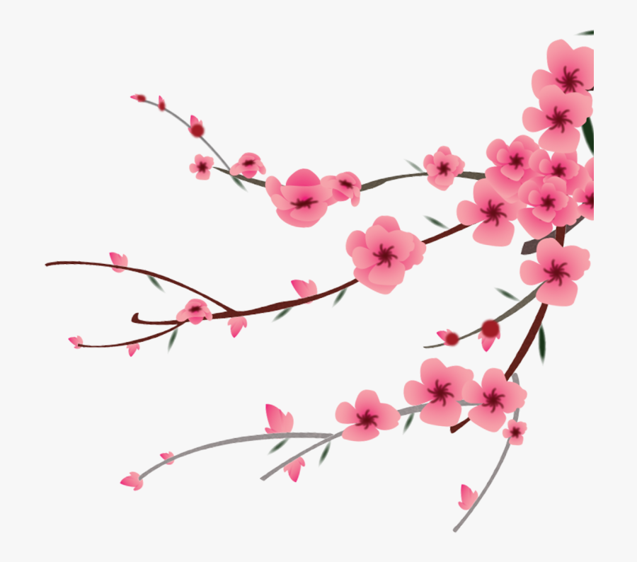 Transparent Flower Clipart Png - Transparent Background Cherry Blossom Png, Transparent Clipart