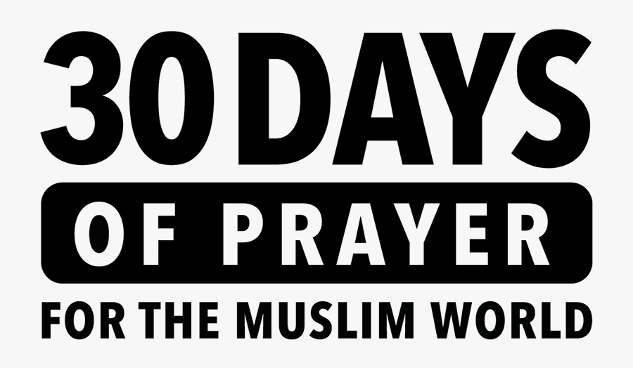 30 Days Of Prayer For The Muslim World, Transparent Clipart