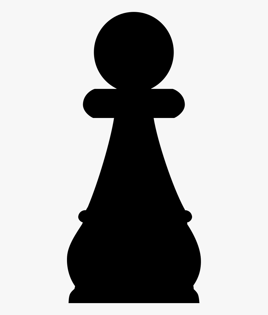 Png File Svg - Silhouette Chess Pieces Png, Transparent Clipart