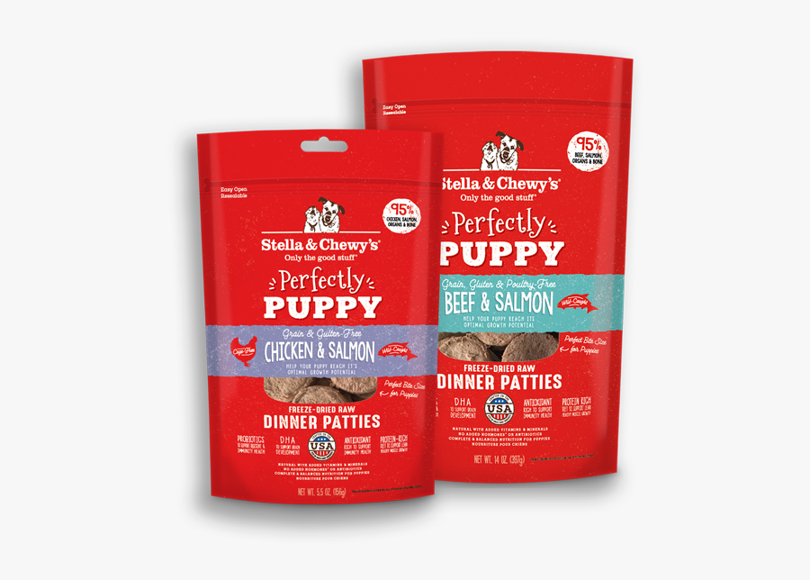 Freeze-dried Puppy Patties - Stella & Chewy's Perfectly Puppy, Transparent Clipart