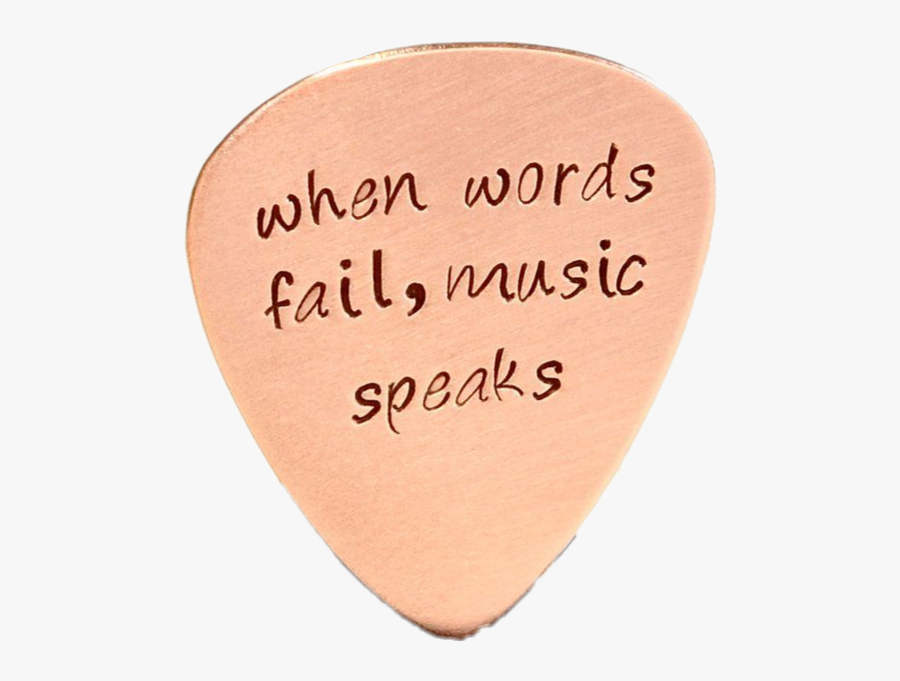#guitar #pick #music #bands #quotes #words #tumblr - Love, Transparent Clipart