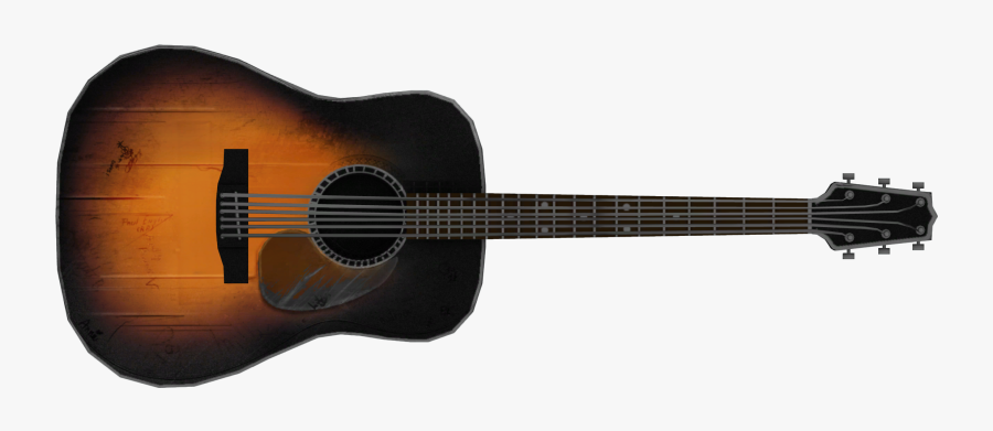 Image - Acoustic Guitar, Transparent Clipart
