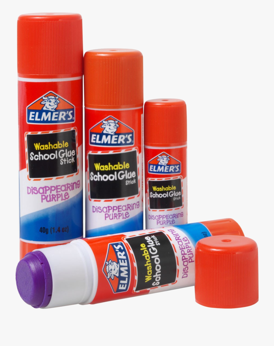 Glue Stick Sticks Clipart Transparent Png - Elmer's Glue Stick Sizes, Transparent Clipart