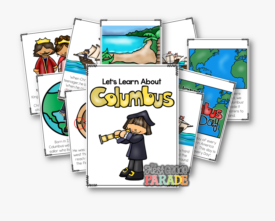 Christopher Columbus One Pagers, Transparent Clipart