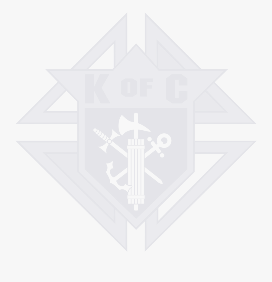 Knights Of Columbus Bg4 Knights Of Columbus- - Knights Of Columbus Emblem, Transparent Clipart
