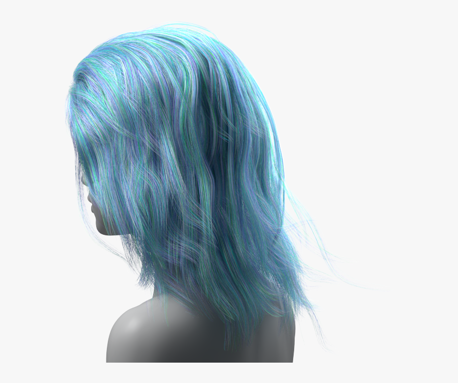 Transparent Hair Strand Png - Lace Wig, Transparent Clipart
