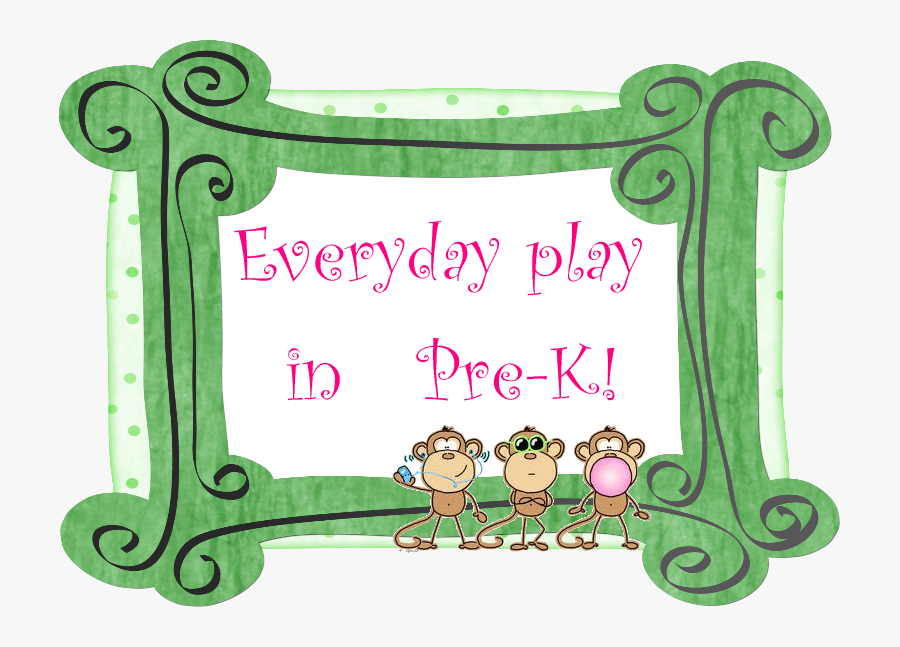 Everyday Play In Pre-k - Classroom, Transparent Clipart