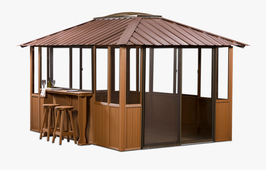 Transparent Pergola Png - Gazebo, Transparent Clipart