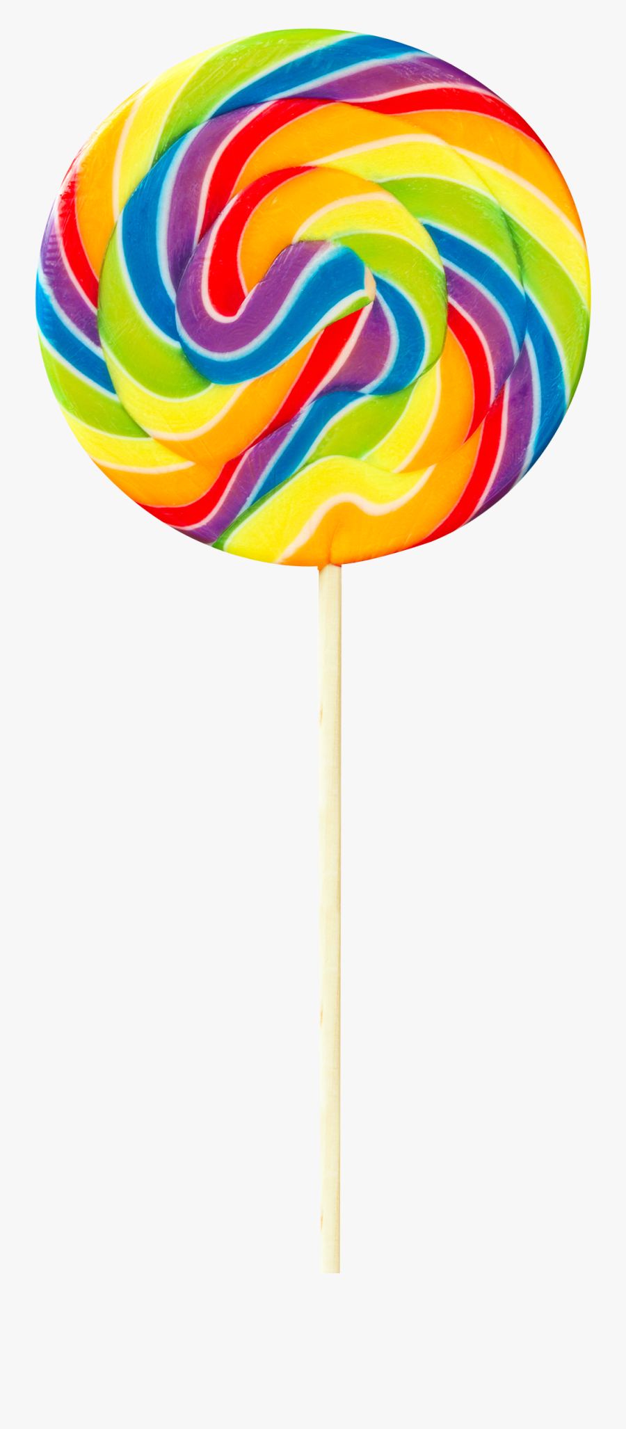 Transparent Gumdrops Clipart - Swirl Lollipop Png, Transparent Clipart
