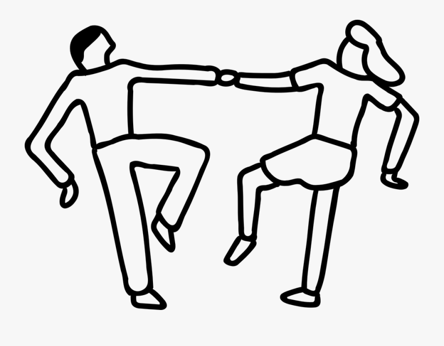 Transparent Couples Dancing Clipart, Transparent Clipart