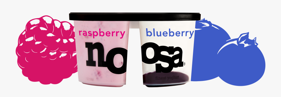 Raspberry & Blueberry, Transparent Clipart