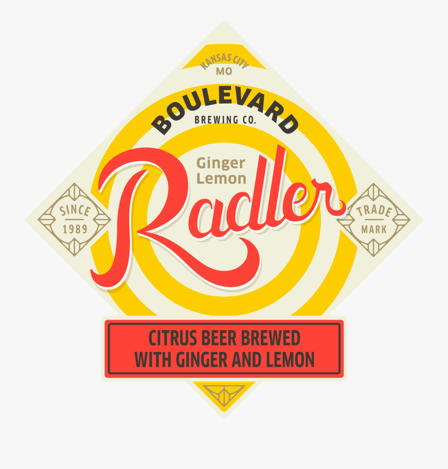 Transparent Beer Pitcher Clipart - Boulevard Radler, Transparent Clipart