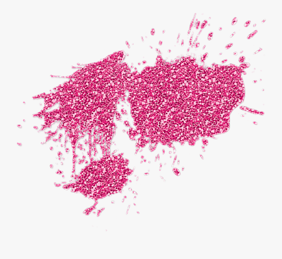 Pink Glitter Clipart With A Transparent Background, Transparent Clipart