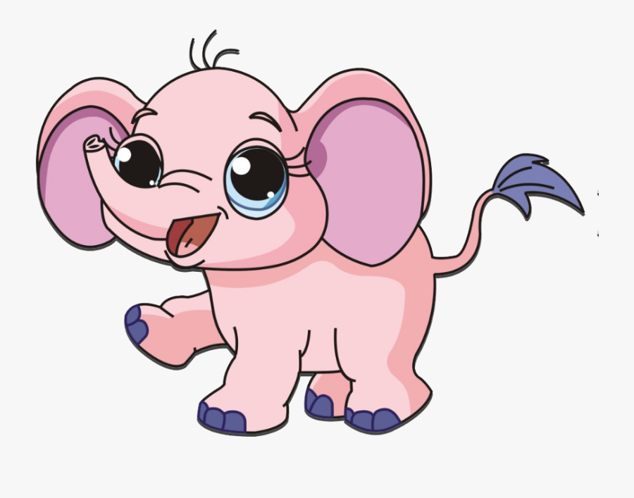 Clip Art Baby Elephant Drawing - Elephant Drawing Png, Transparent Clipart