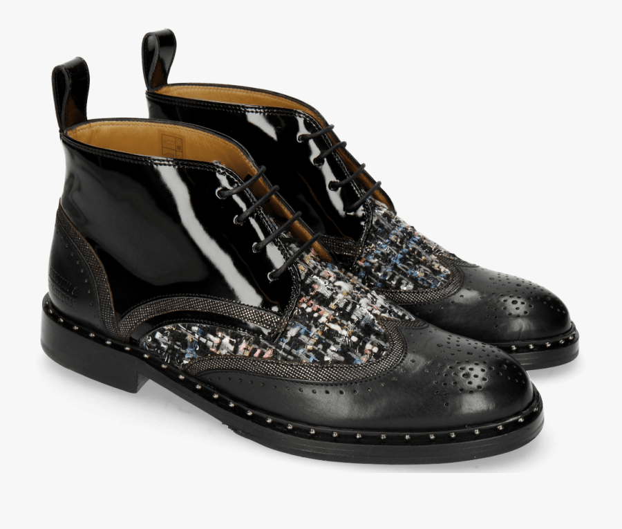 Transparent Black Shoes Png - Work Boots, Transparent Clipart