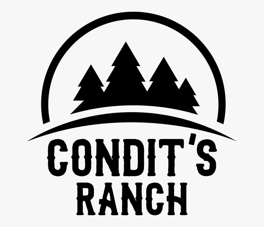 Cropped Conditsranch Logo Final Black 1 1 - Emblem, Transparent Clipart