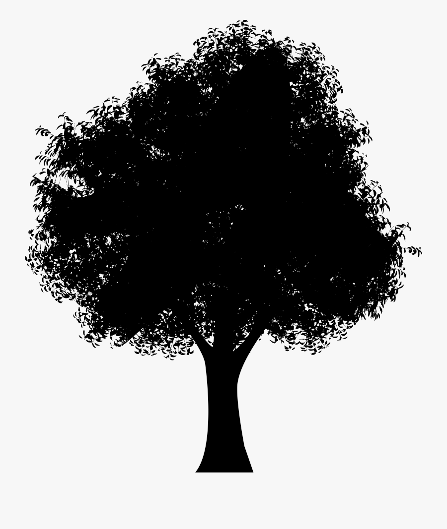 Silhouette Tree Woman Of The Promise Clip Art, Transparent Clipart