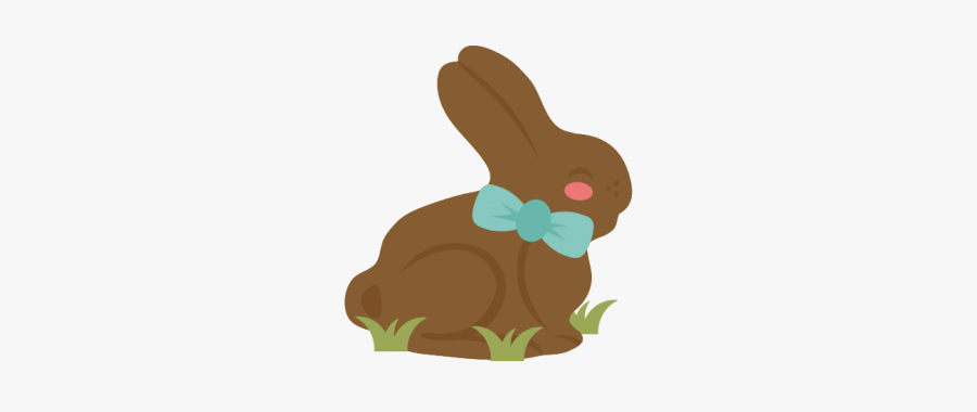 #chocolatebunny #chocolate #bunny #bunnyears #easter - Easter Chocolate Bunny Clip Art, Transparent Clipart