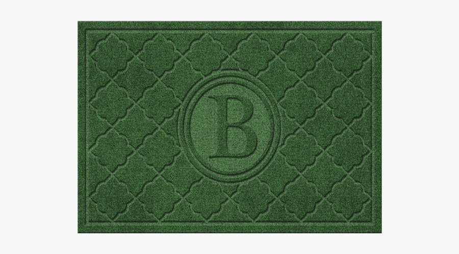Carpeted Waterhog Doormat Prestige Waterloc Monogrammed - Leather, Transparent Clipart
