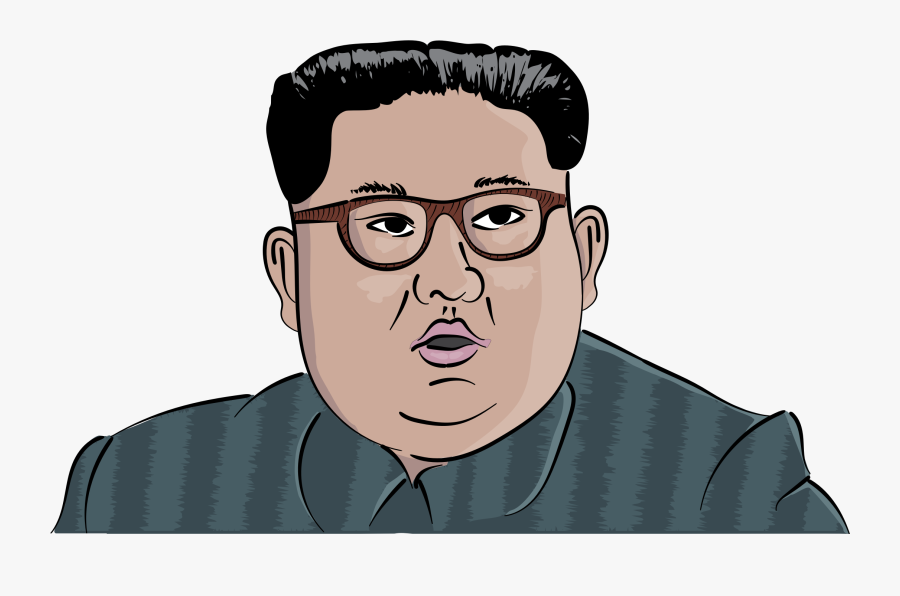 Clip Art Kim Jong Un Glasses - Kim Jong Un Clipart, Transparent Clipart