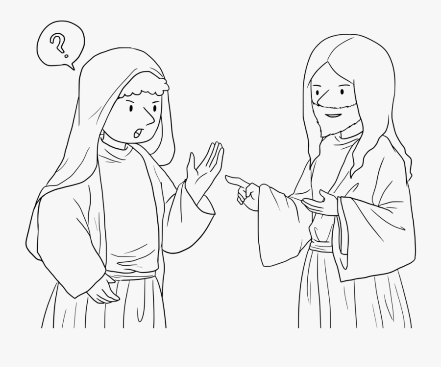 Emotion,art,monochrome Photography - Jesus, Transparent Clipart