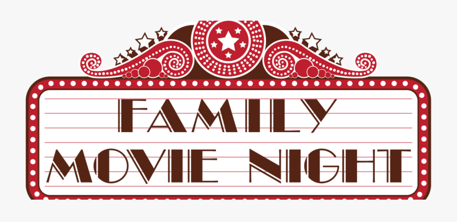 Family Movie Night Clip Art, Transparent Clipart
