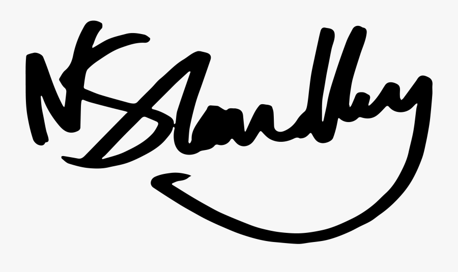 Author Signature, Transparent Clipart
