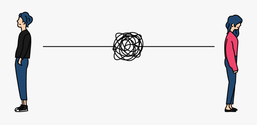 Communication Of Relationship Drawing, Transparent Clipart