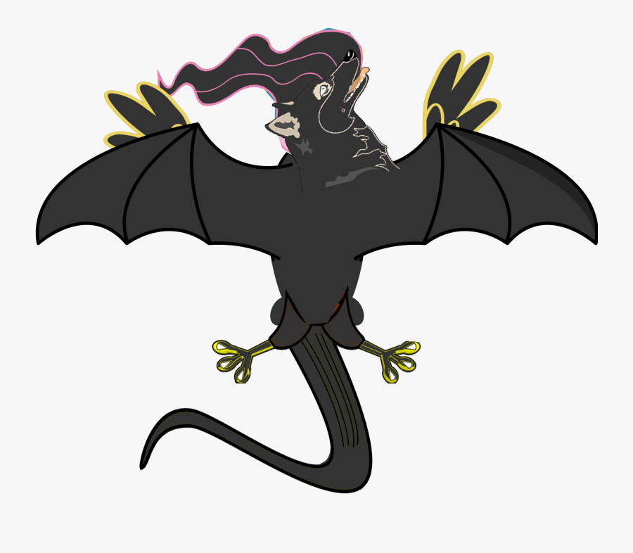 Bat Clipart File - Cartoon Bat, Transparent Clipart