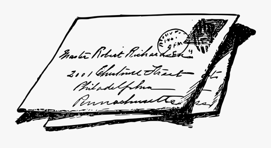 Letters Stamps Free Vector Graphic On Pixabay - Letter Writing Clip Art, Transparent Clipart