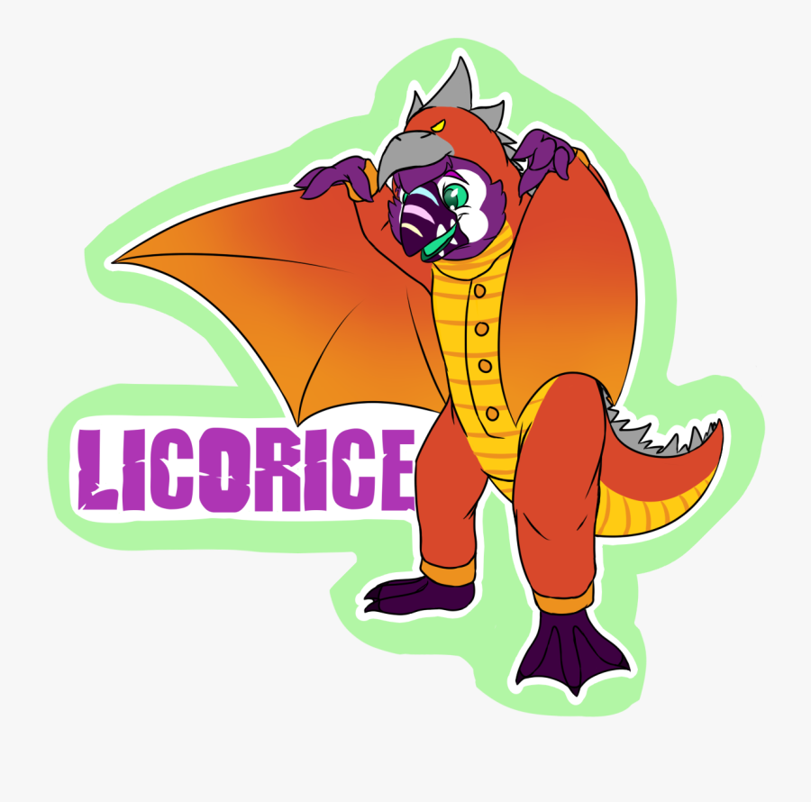 [c] Licorice Ac Kaiju Badge - Cartoon, Transparent Clipart