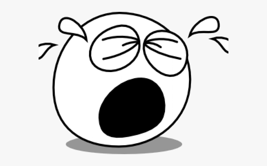 Crying Face Clipart - Crying Clip Art, Transparent Clipart