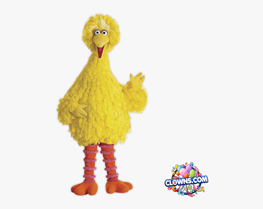 Sesame Street Characters Big Bird, Transparent Clipart