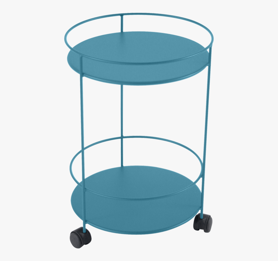 Fermob Guéridon Side Table - Fermob Gueridon À Roulettes, Transparent Clipart