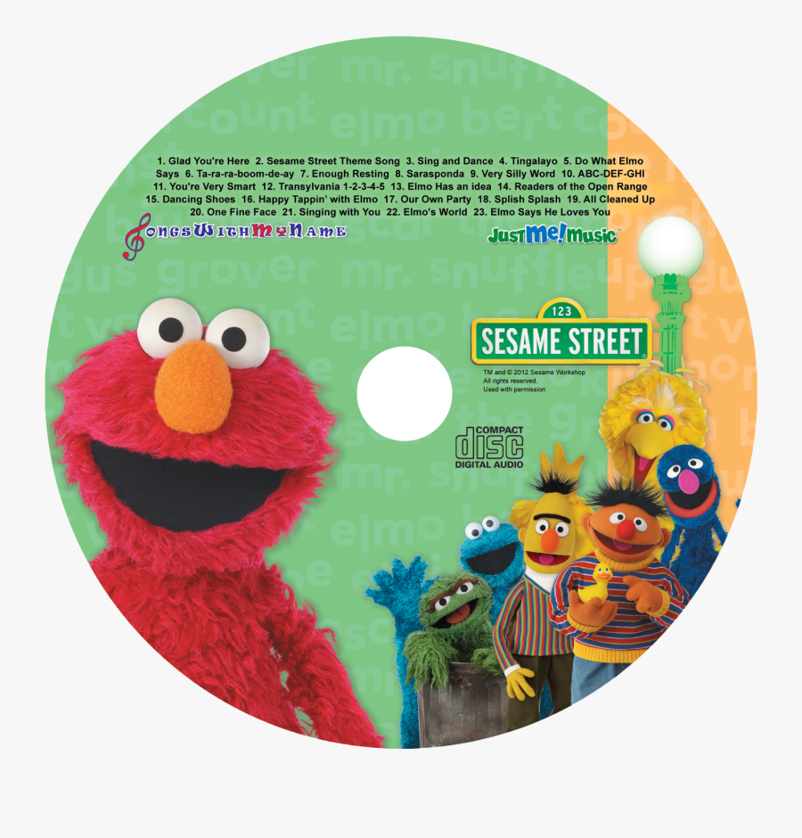 Transparent Sesame Street Characters Png - Sesame Street Book Musica, Transparent Clipart