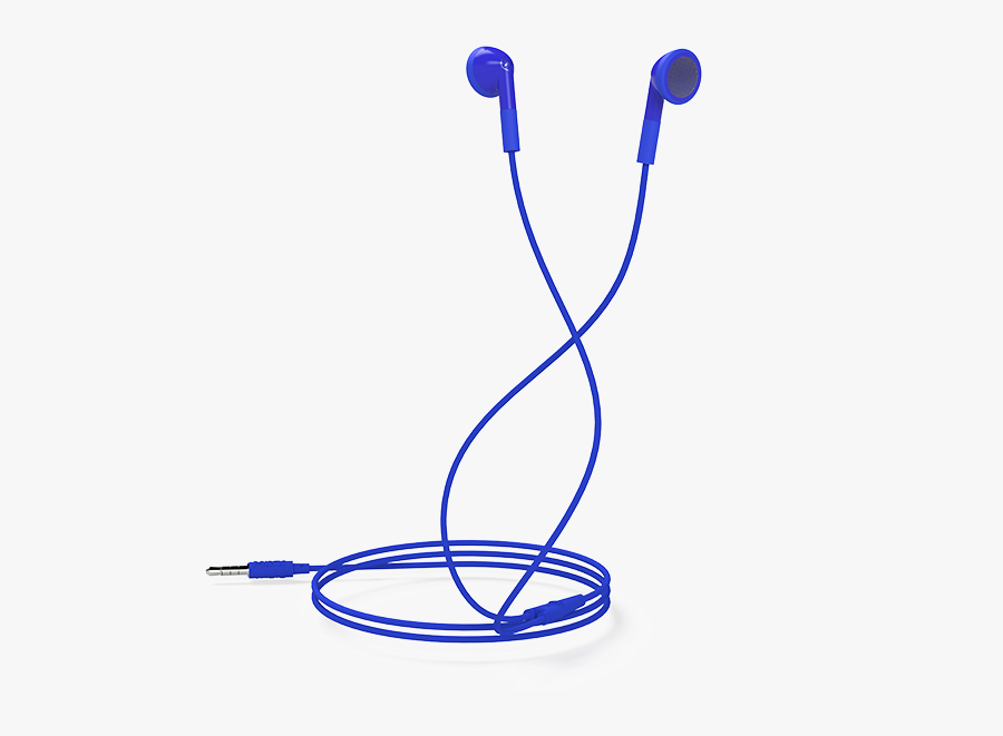 Mixx Tribute Blue Earphones - Mixx Audio Mixx Tribute Stereo In-ear Headphones, Transparent Clipart