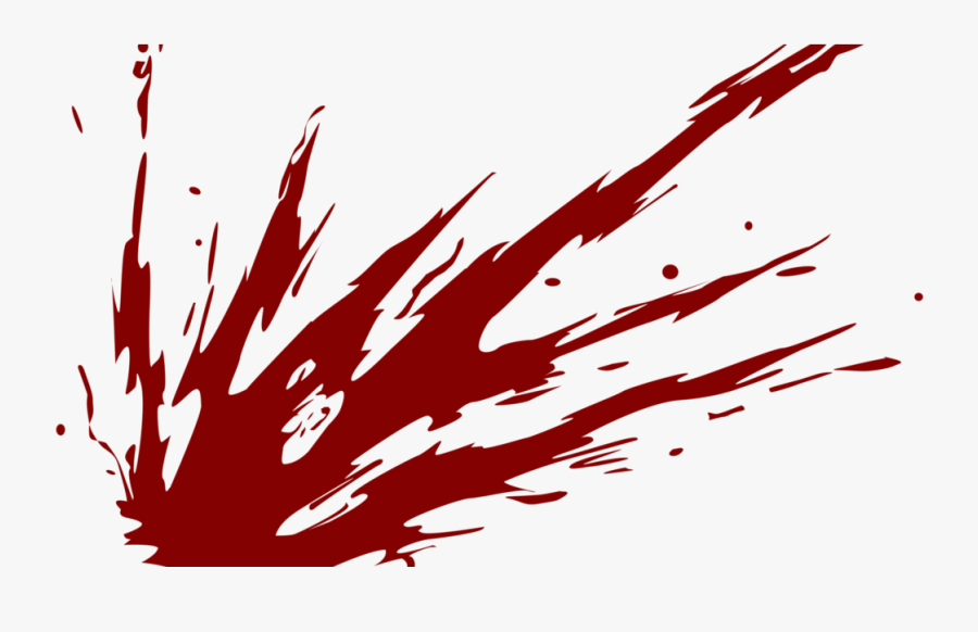 Blood Splatter Cartoon Png Clipart , Png Download - Blood Splatter Png, Transparent Clipart