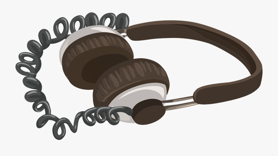 Animasi Headset, Transparent Clipart