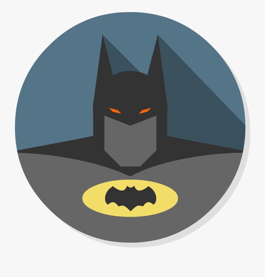 Batman Clipart Icon - Icones Super Herois Png, Transparent Clipart