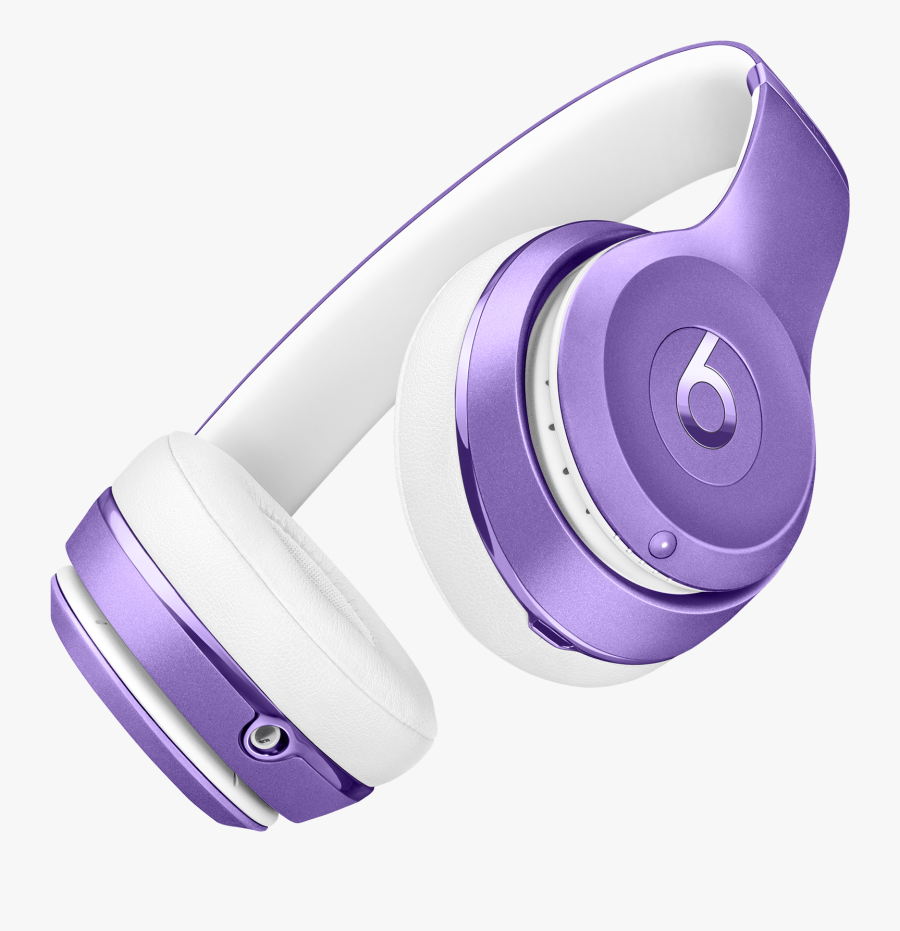 Color Clipart Headphone - Beats Solo 3 Ultra Violet, Transparent Clipart