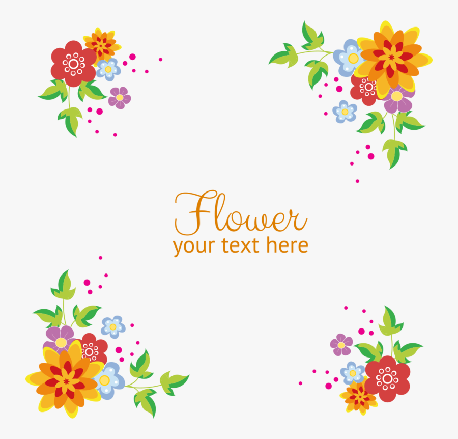 Png Flower Border Background, Transparent Clipart