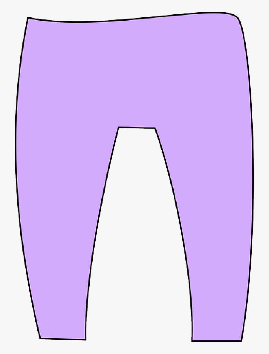 Trousers Clipart Purple, Transparent Clipart