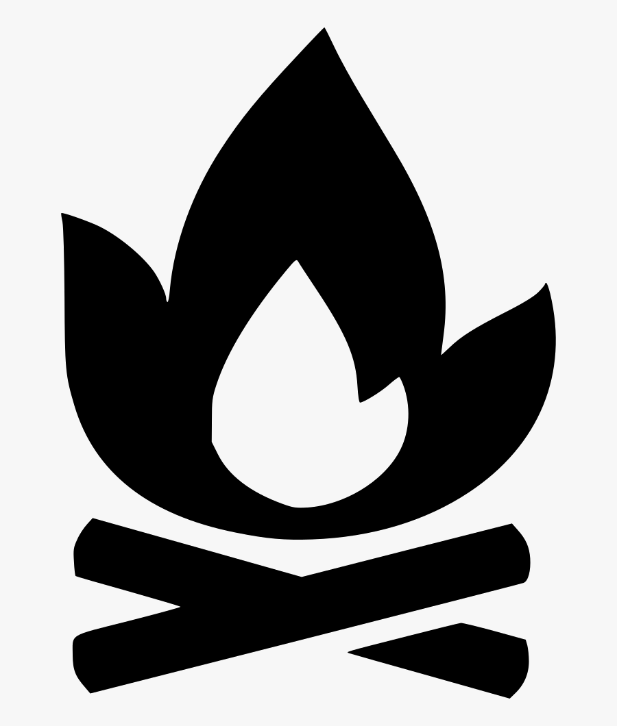 Camp Campfire Fire Hunting Forest Comments - Black Campfire Png, Transparent Clipart