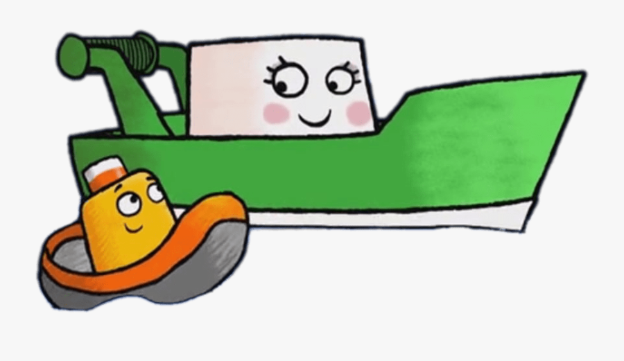 Toot And Paula - Toot The Tiny Tugboat Paula, Transparent Clipart