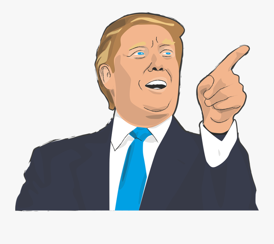 Dibujo De Donald Trump, Transparent Clipart
