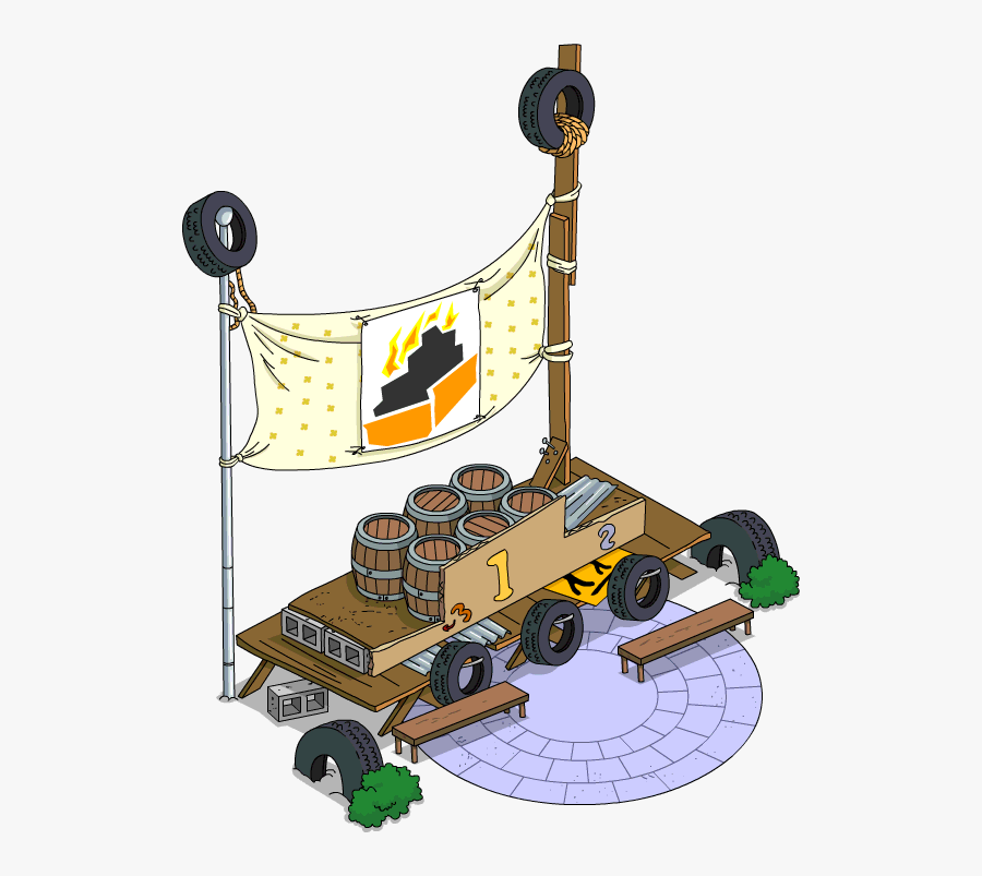 Springfield Games The Simpsons - Simpsons Tapped Out Springfield Games, Transparent Clipart